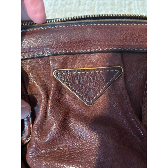 Prada Brown 2010 bag from their “Frame” series - Picture 2 of 6
